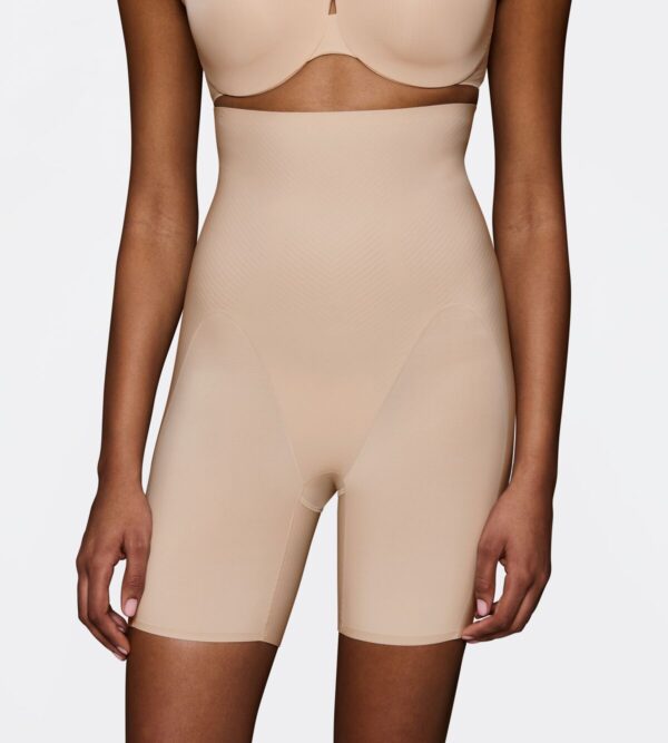 BMU ILLUSION СURVE SUPER HW MID-THIGH Бежевый