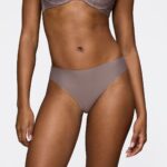 BODY MAKE-UP ILLUSION LACE HIGHLEG TAI Серый