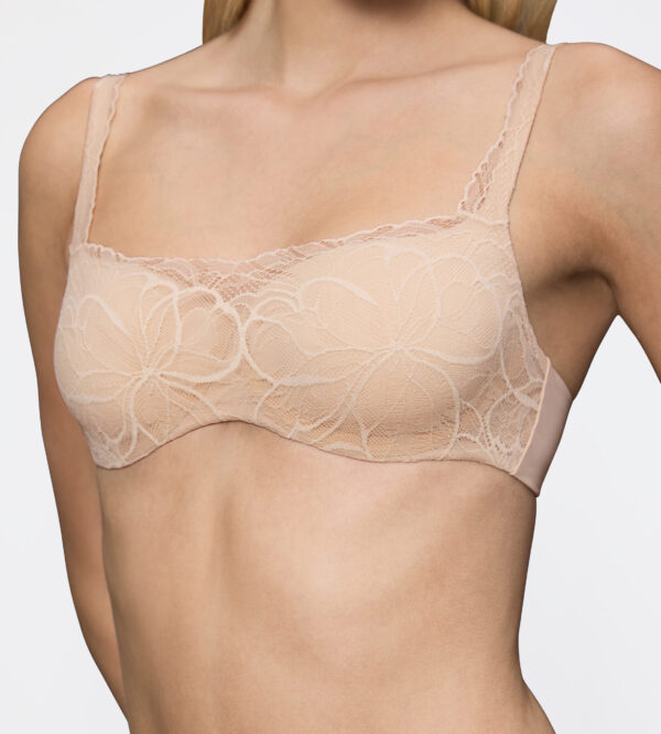 BODY MAKE-UP ILLUSION LAСE BALСONETTE Бежевый