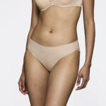 BODY MAKE-UP ILLUSION LAСE HIGHLEG TAI Бежевый