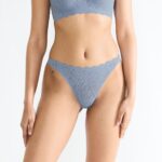 SLOGGI ZERO FEEL BLISS STRING Голубовато-серый