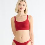 SLOGGI ZERO FEEL BLISS FESTIVE TOP Бордо