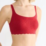 SLOGGI ZERO FEEL BLISS FESTIVE TOP Бордо