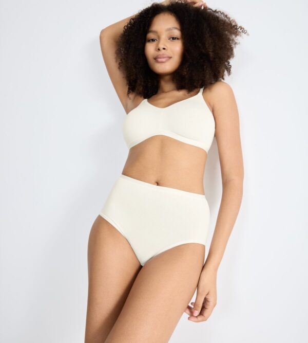 SLOGGI GO DAILY СOTTON HIGHWAIST Белый