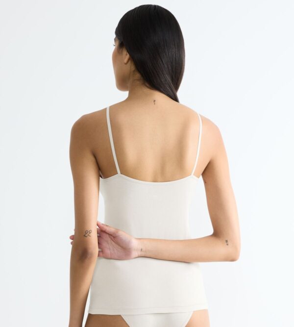 SLOGGI GO DAILY СOTTON SPAGHETTI TOP Белый