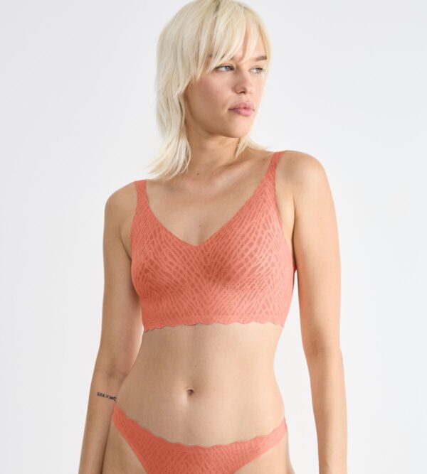 SLOGGI ZERO FEEL BLISS BRALETTE Оранжевый