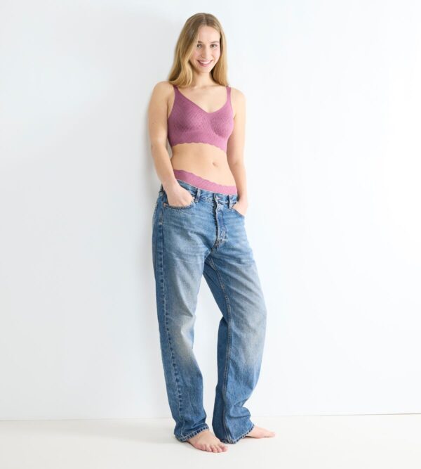 SLOGGI ZERO FEEL BLISS BRALETTE Светло-лиловый