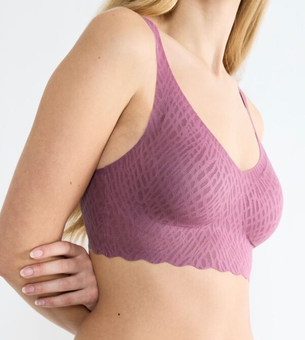 SLOGGI ZERO FEEL BLISS BRALETTE Светло-лиловый