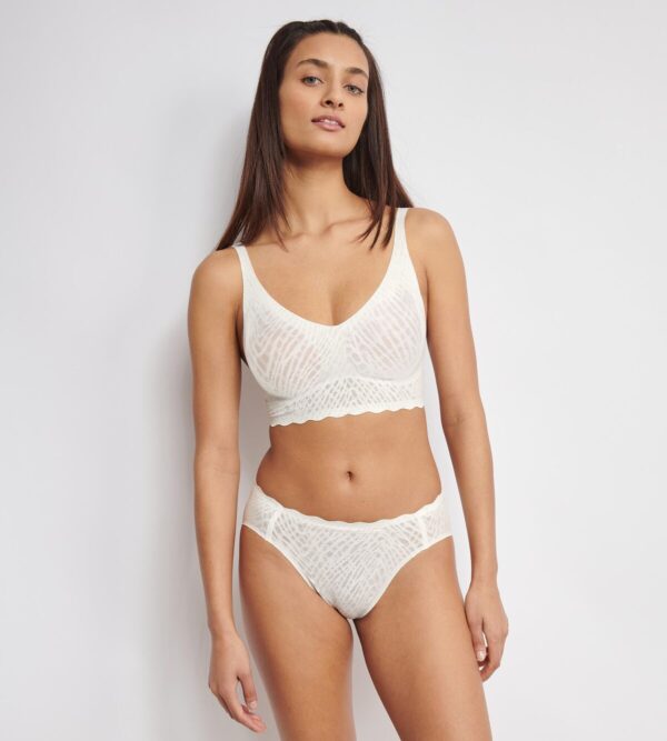SLOGGI ZERO FEEL BLISS BRALETTE Белый