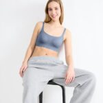 SLOGGI ZERO FEEL BLISS TOP Голубовато-серый