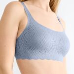 SLOGGI ZERO FEEL BLISS TOP Голубовато-серый