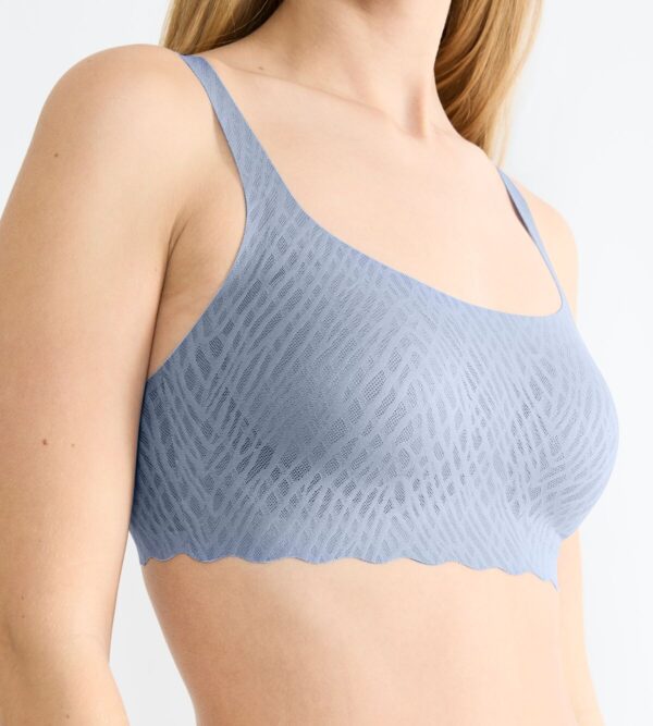 SLOGGI ZERO FEEL BLISS TOP Голубовато-серый