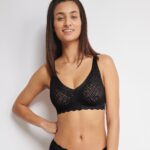 SLOGGI ZERO FEEL BLISS SOFT BRA Черный