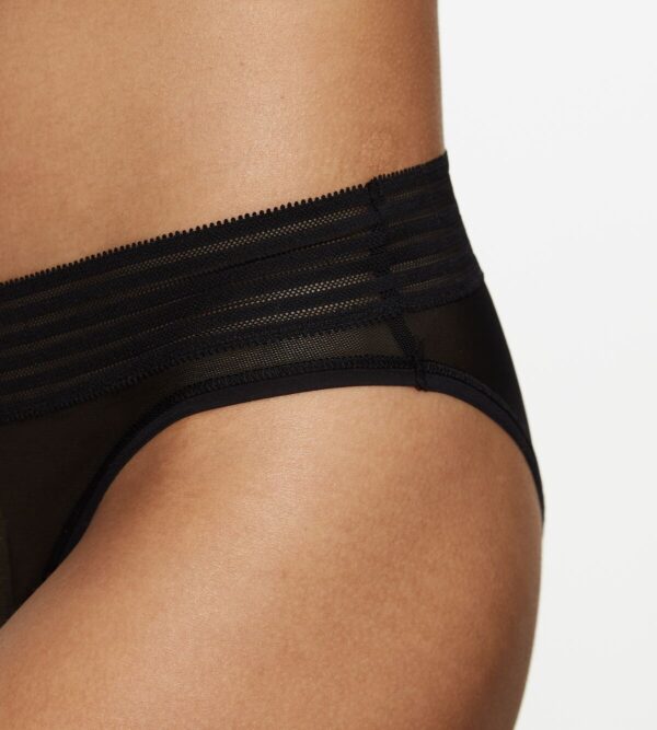 TEMPTING SHEER HIGHLEG TAI Черный