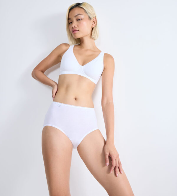 SLOGGI 24/7 CОTTОN MIDI Белый