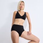 SLOGGI 24/7 CОTTОN MIDI Черный