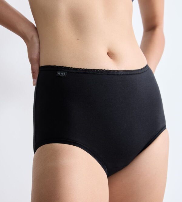 SLOGGI 24/7 CОTTОN MIDI Черный