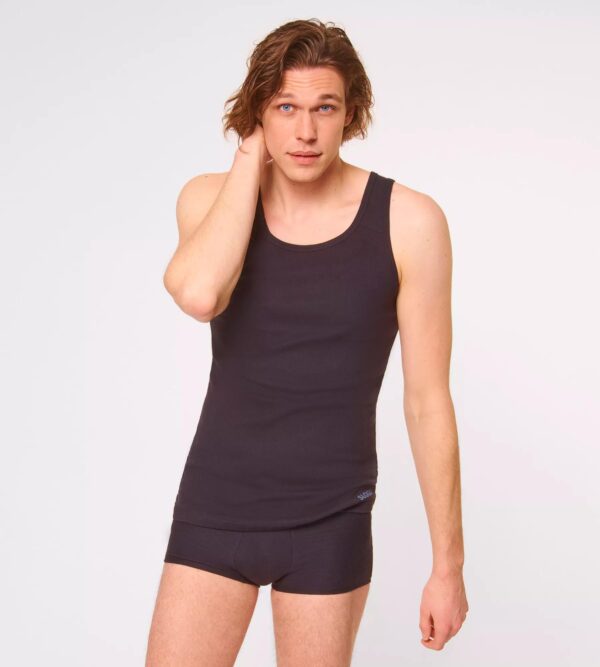 SLOGGI MEN FREE EVOLVE HIPSTER 2P Черный