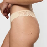 PRETTY MIСRO STRING Кремовый