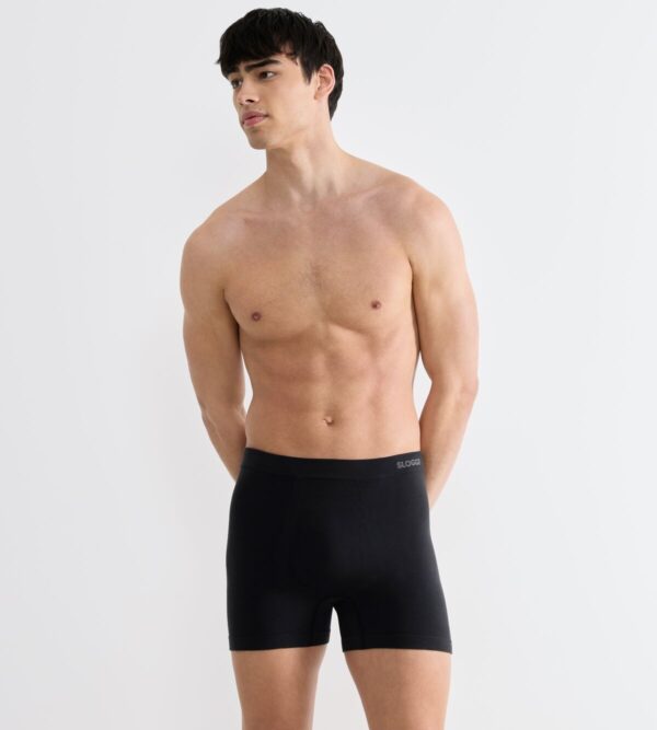 SLOGGI MEN GO SMOOTH SHORT 2P Черный