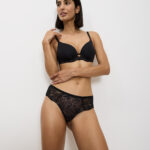 AMOURETTE CHARM HIPSTER STRING01 Черный