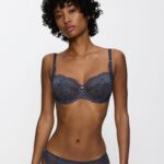 WILD PEONY FLORALE W Серый перламутр