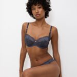 WILD PEONY FLORALE W Серый перламутр