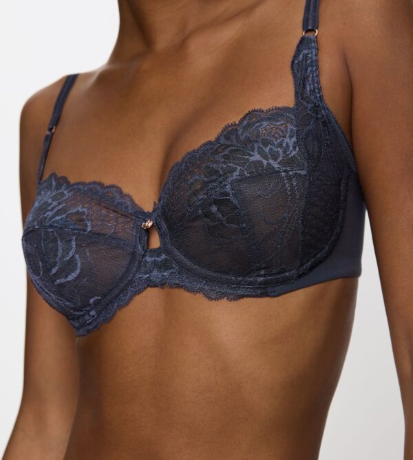 WILD PEONY FLORALE W Серый перламутр