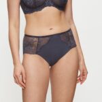 WILD PEONY FLORALE MAXI Серый перламутр