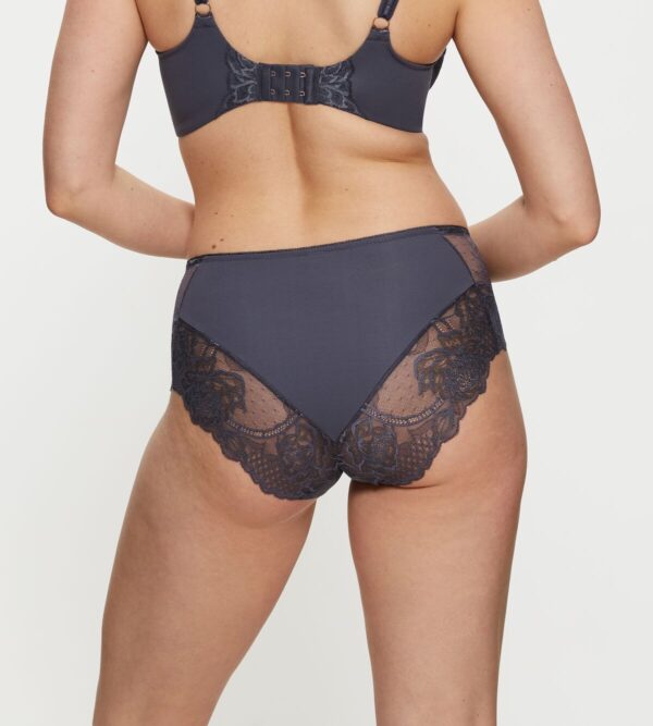 WILD PEONY FLORALE MAXI Серый перламутр