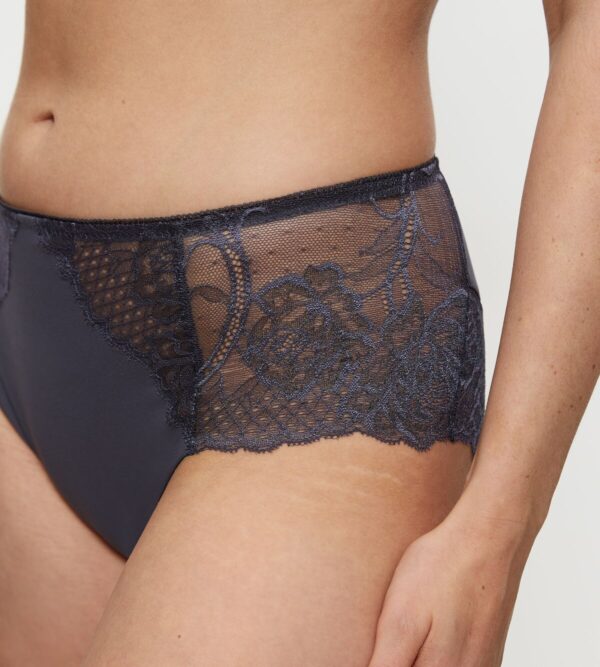 WILD PEONY FLORALE MAXI Серый перламутр