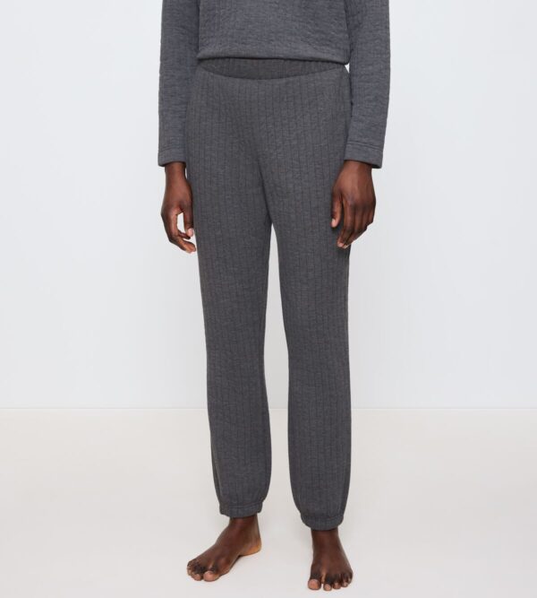 COZY COMFORT TROUSER QUILTED 01 Серый