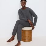 COZY COMFORT TROUSER QUILTED 01 Серый