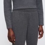 COZY COMFORT TROUSER QUILTED 01 Серый