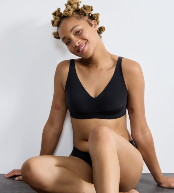 SLOGGI ZERO FEEL 2.0 SOFT BRA Черный