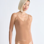 SLOGGI ZERO FEEL 2.0 SPAGHETTI TOP Бежевый