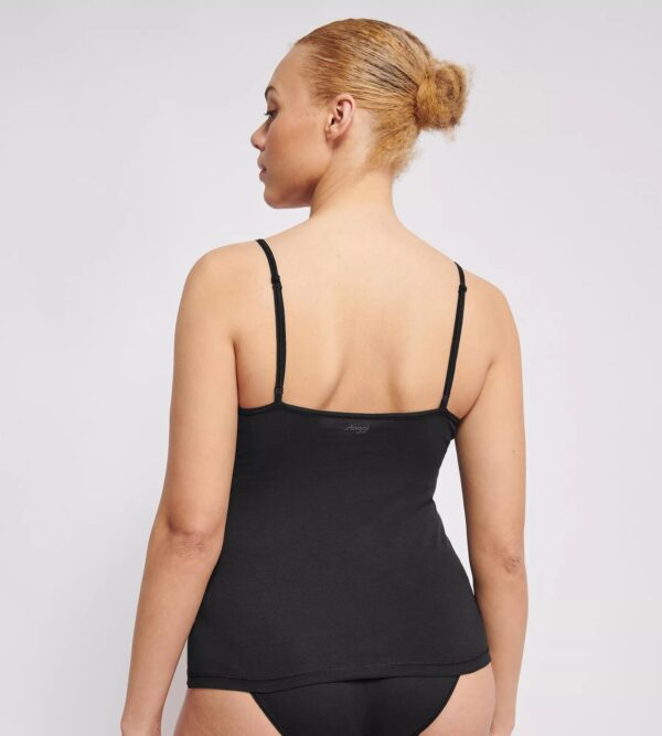 SLOGGI EVER EASE SPAGHETTI SHIRT Черный