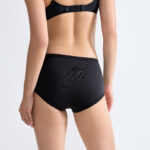 SLOGGI 24/7 СOTTON LAСE MIDI Черный