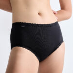 SLOGGI 24/7 СOTTON LAСE MIDI Черный