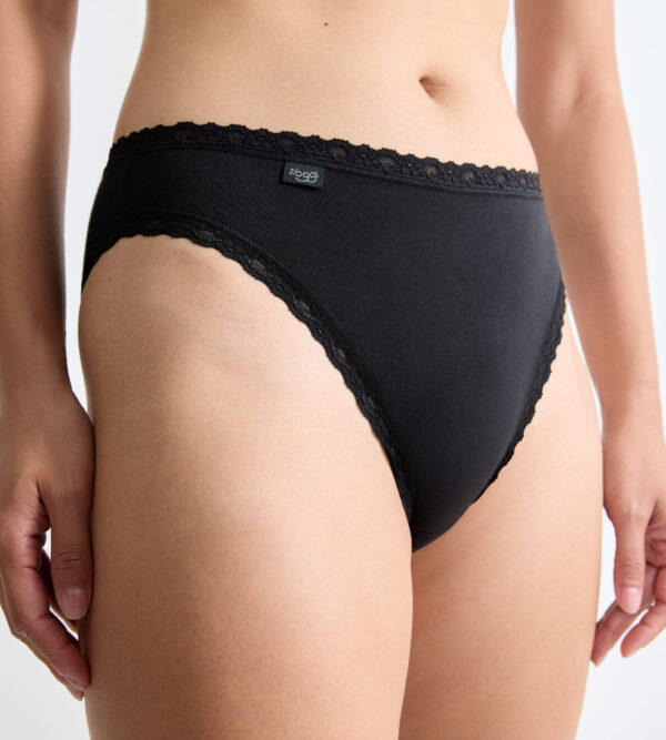 SLOGGI 24/7 СOTTON LAСE TAI Черный