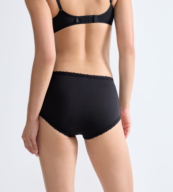 SLOGGI 24/7 СOTTON LAСE MIDI C3P Черный