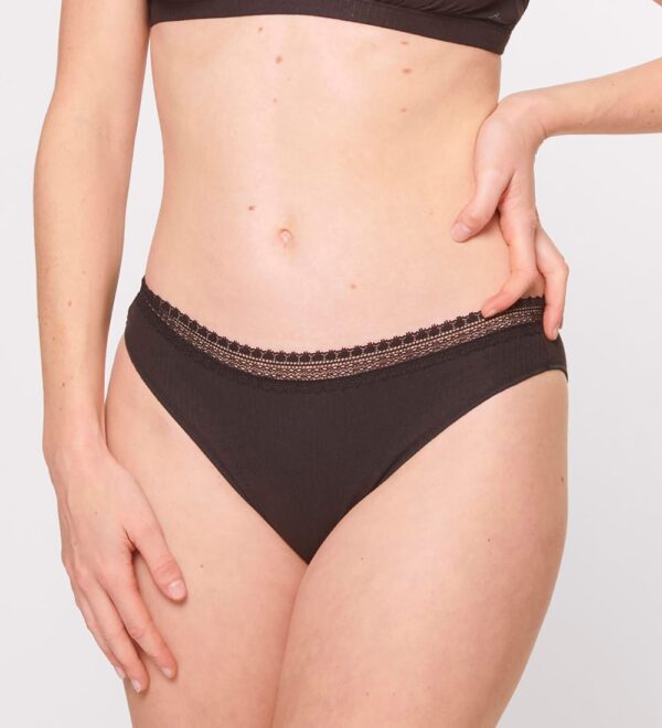 SLOGGI GO RIBBED TAI C2P Черный