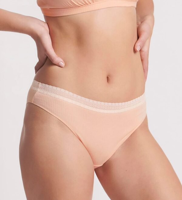 SLOGGI GO RIBBED TAI C2P Персиковый