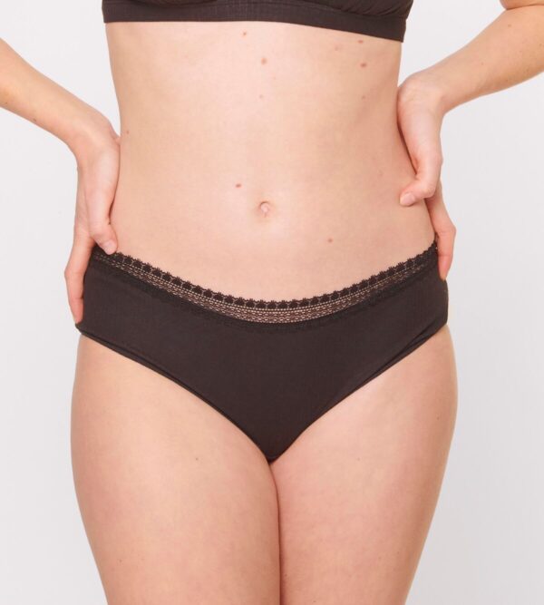 SLOGGI GO RIBBED HIPSTER C2P Черный