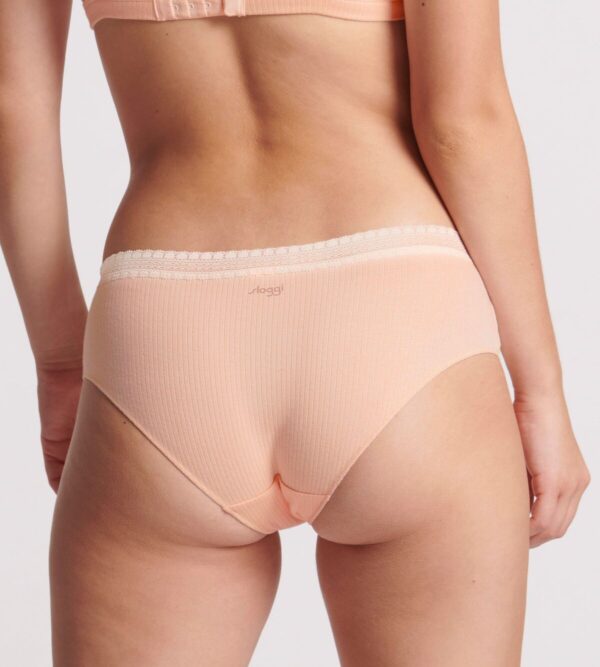 SLOGGI GO RIBBED HIPSTER C2P Персиковый