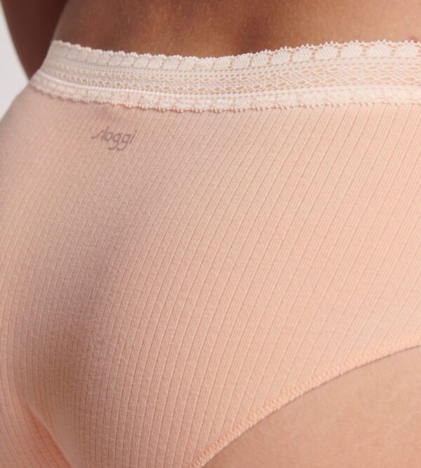 SLOGGI GO RIBBED HIPSTER C2P Персиковый