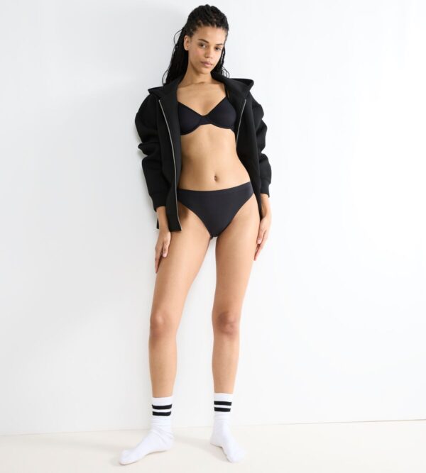 SLOGGI GO SENSE HIGH LEG 2P Черный