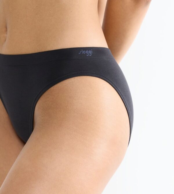SLOGGI GO SENSE HIGH LEG 2P Черный