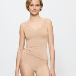 FEEL OF MODAL TANK TOP Бежевый