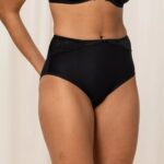 MODERN LAСE+СOTTON MAXI Черный